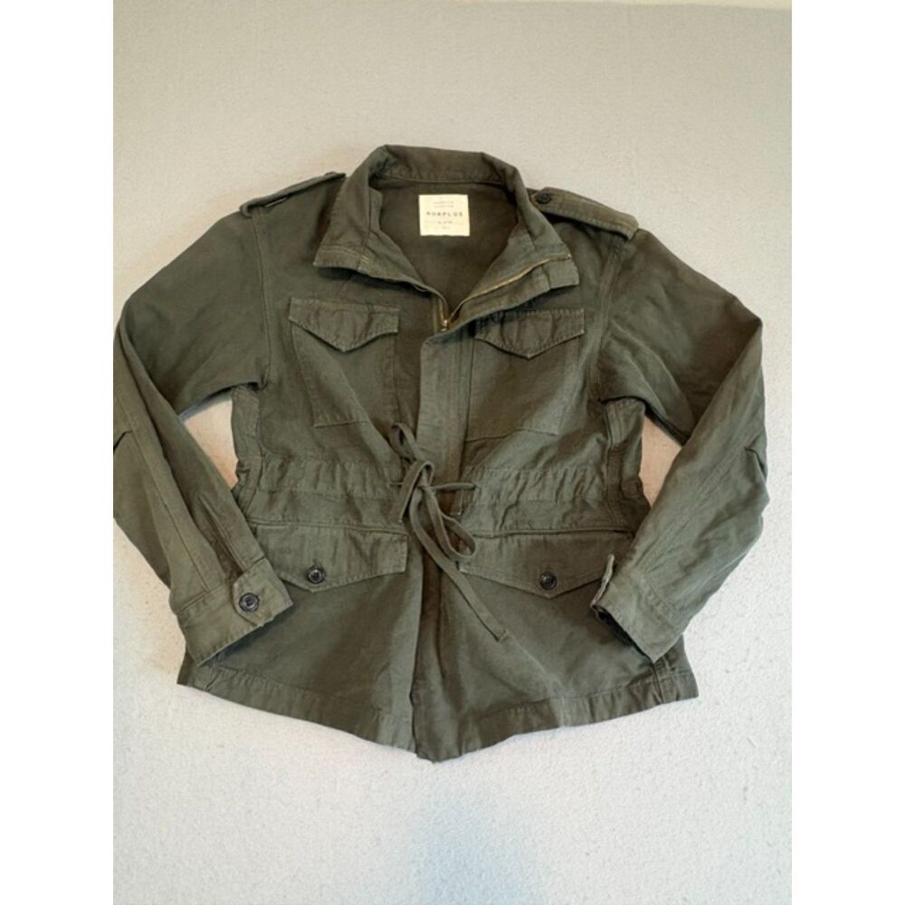 Citizens of Humanity Vintage Surplus Utility/Military Jacket Small Olive Sample